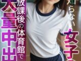男を知らない女子〇生 放課後の体育館で大量中出しSEX〜AI2次元美女〜